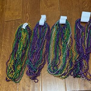 Like New Original Louisiana Mardi Gras Beads or 46 Necklaces